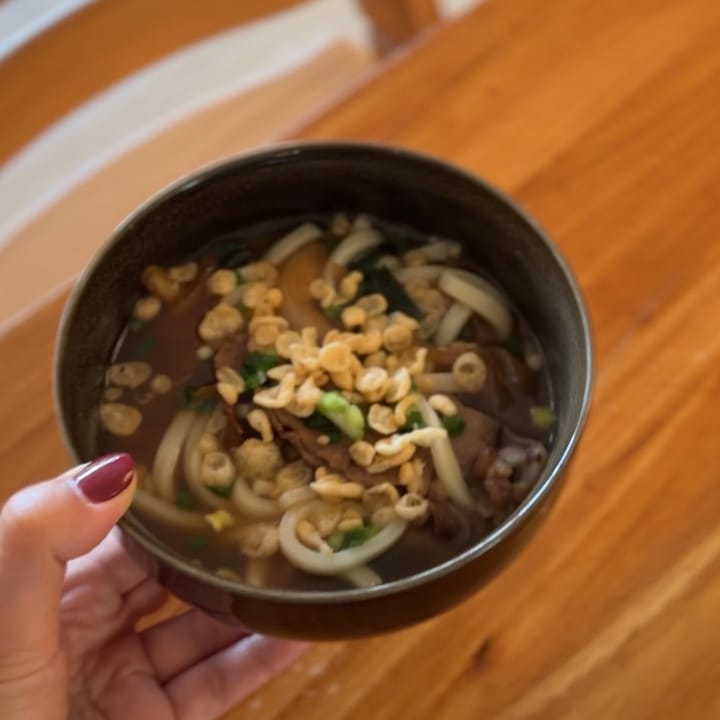 Beef Udon + Freezer Prep