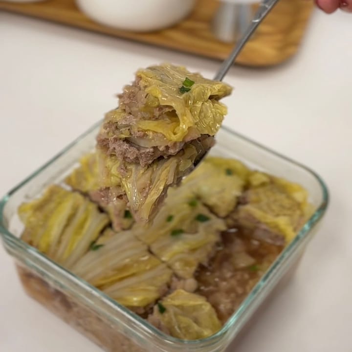 Dumpling Lasagna / Cabbage Roll Lasagna