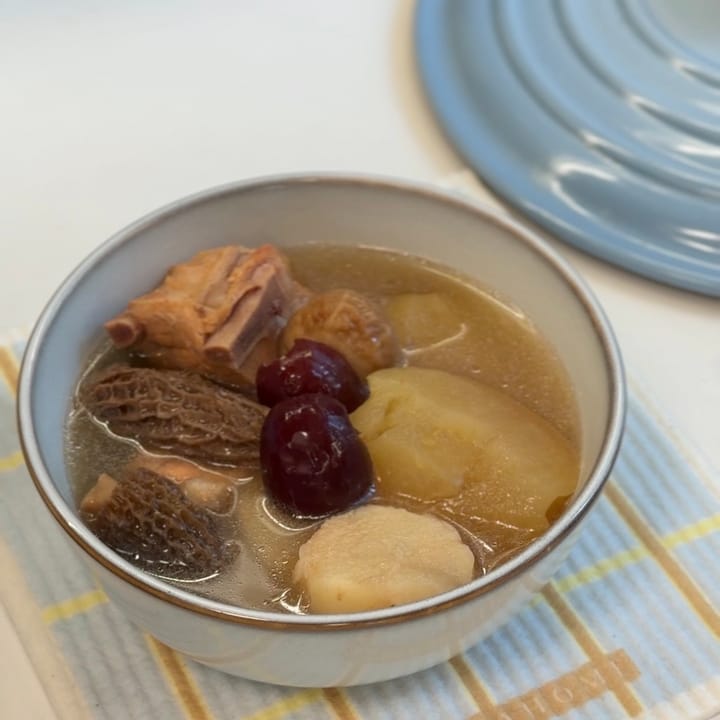 Morel Mushroom & Chinese Yam Soup